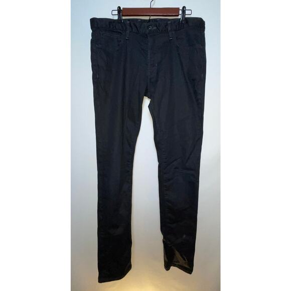 John Varvatos Wright Skinny Jeans - Side 36 x 34 - Made in the USA - Button Fly - Picture 1 of 14